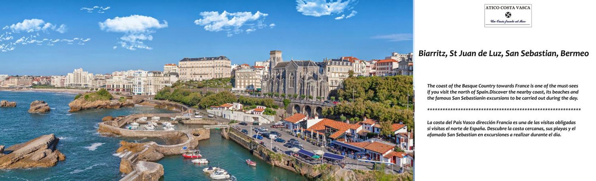 Santurtzi Atico Lujo Costa Vasca Bilbaoterraza Mar Jacuzi 아파트 외부 사진