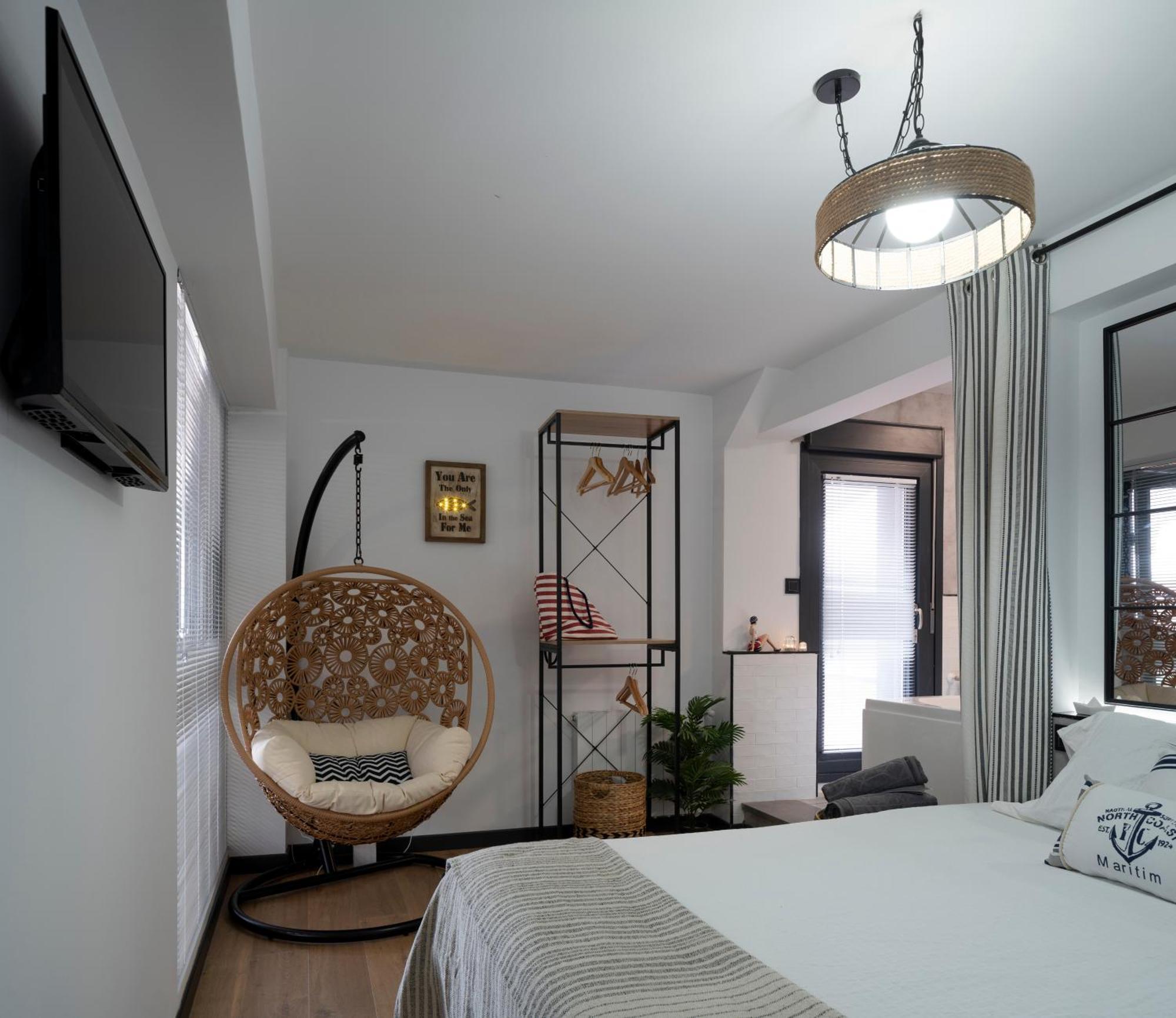 Santurtzi Atico Lujo Costa Vasca Bilbaoterraza Mar Jacuzi 아파트 외부 사진