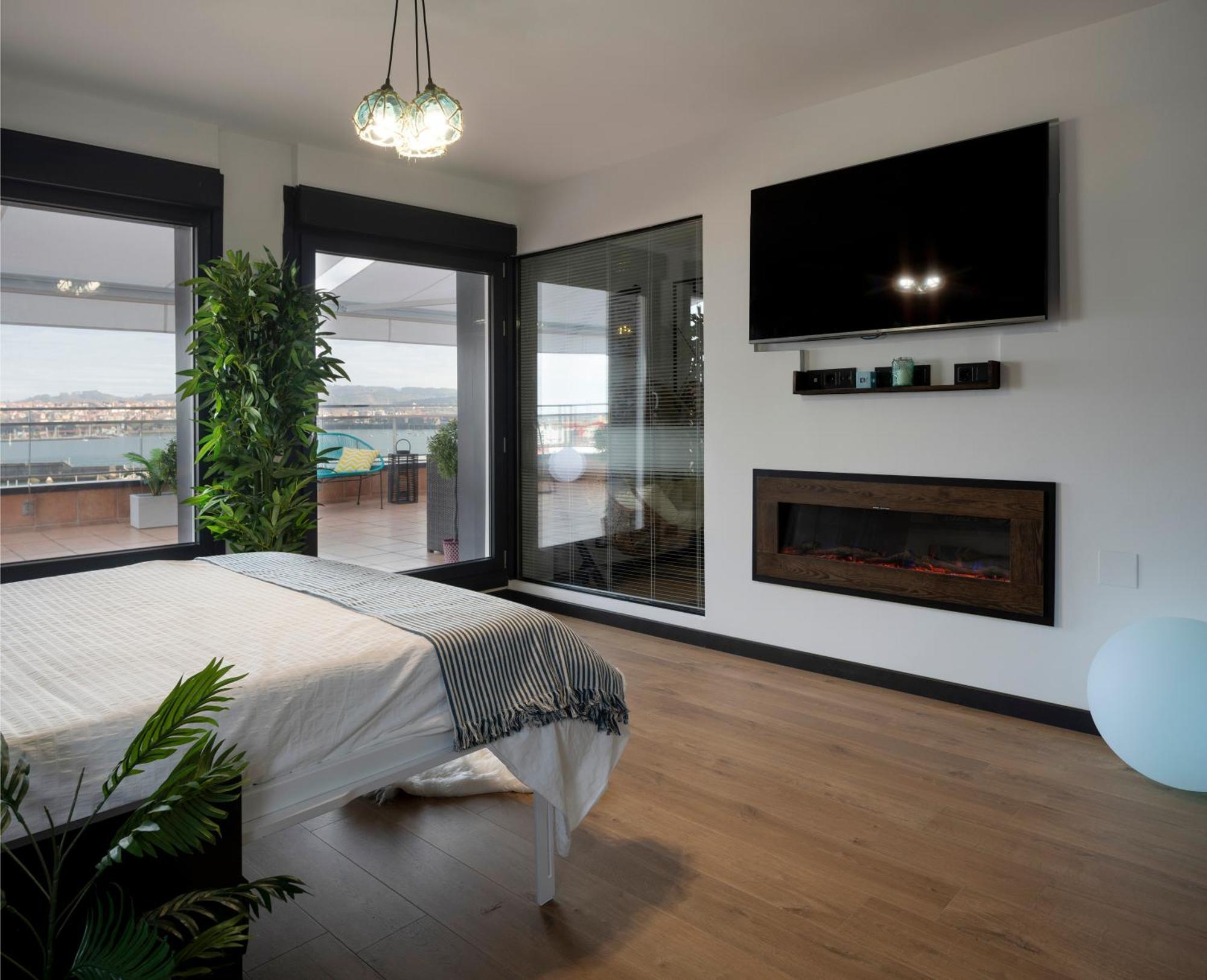 Santurtzi Atico Lujo Costa Vasca Bilbaoterraza Mar Jacuzi 아파트 외부 사진
